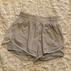 White athletic shorts